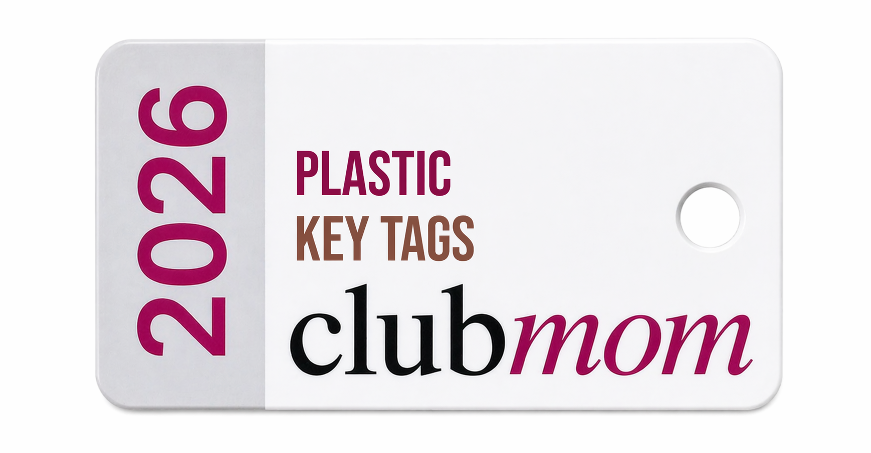 Plastic Key Tags